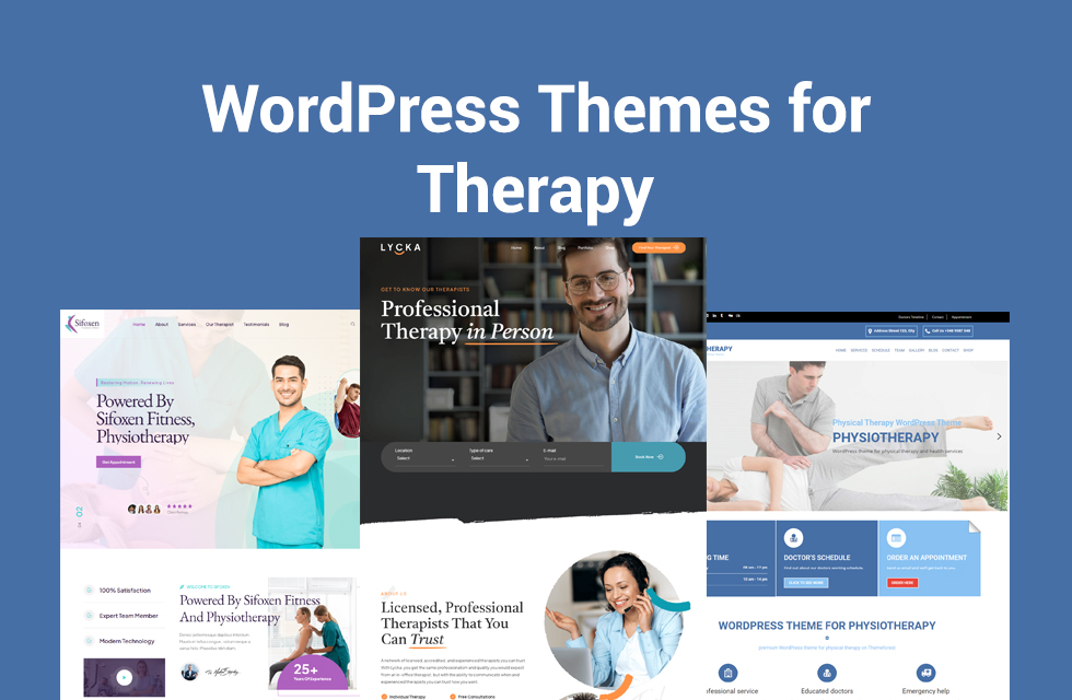 25 Best Therapy WordPress Themes