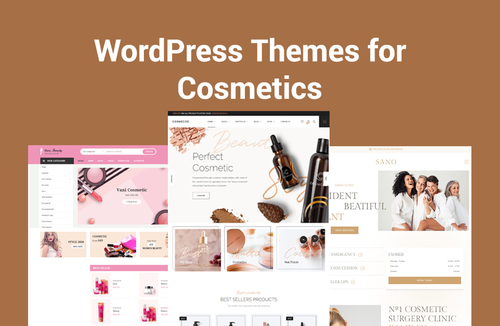 25 Best Cosmetics WordPress Themes