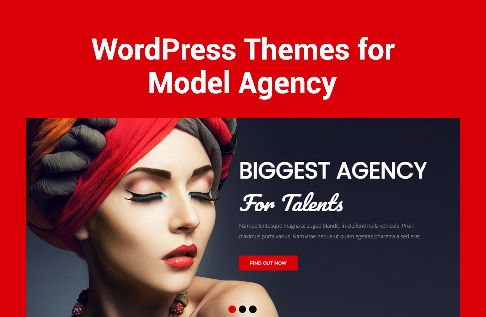 10 Best Model Agency WordPress Themes