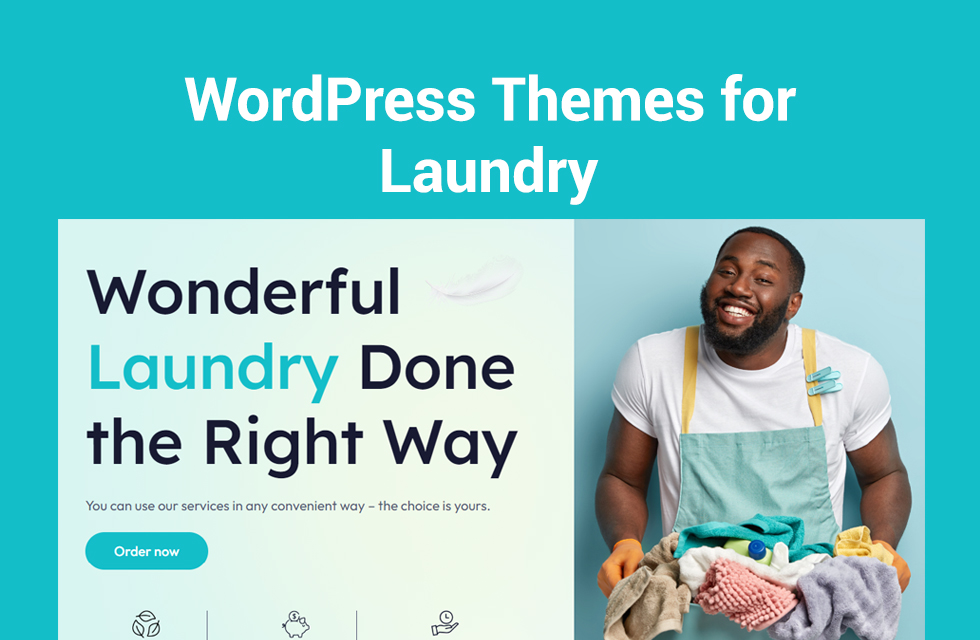 13 Best Laundry WordPress Themes