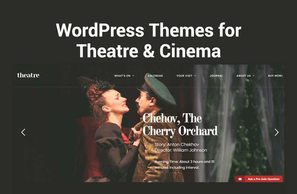 Best Theatre WordPress Themes